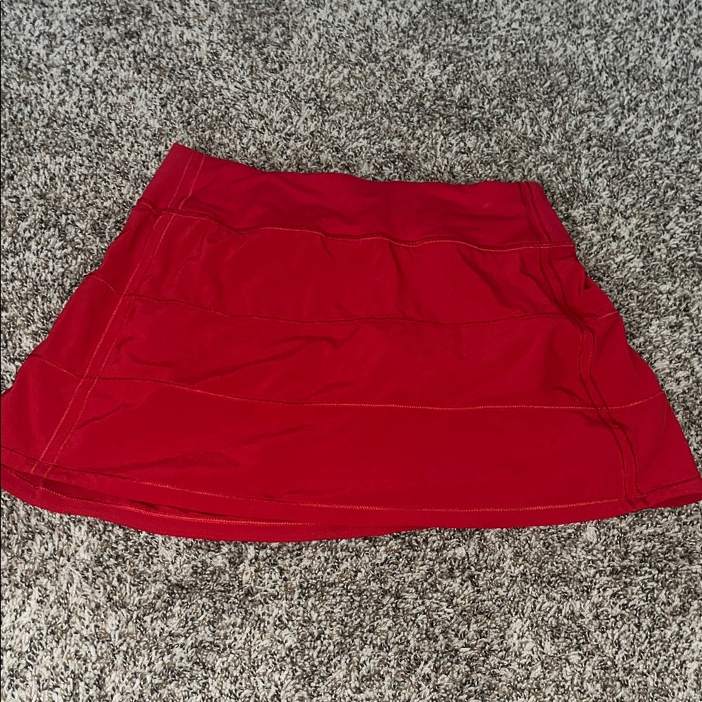 Women's Red Skirt Lulu Lemon